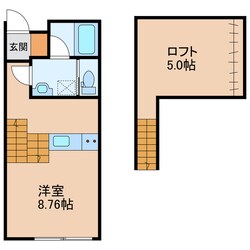 森山駅 徒歩5分 2階の物件間取画像